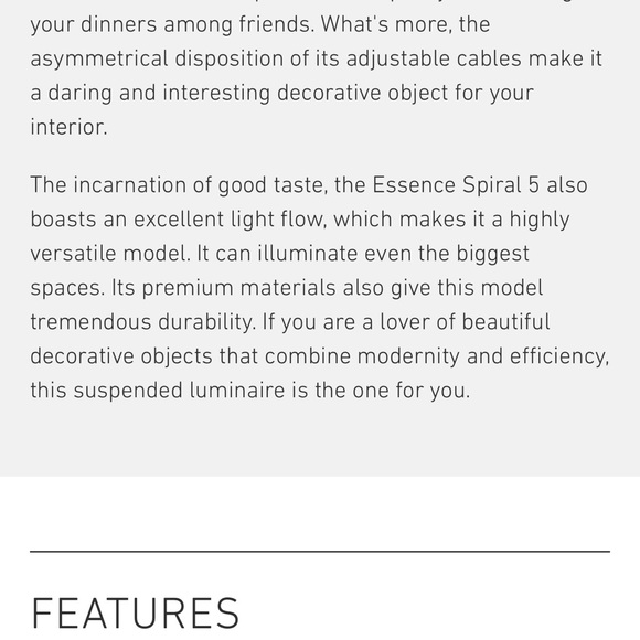 Artika 5 globe holographic pendant light. - Picture 7 of 7